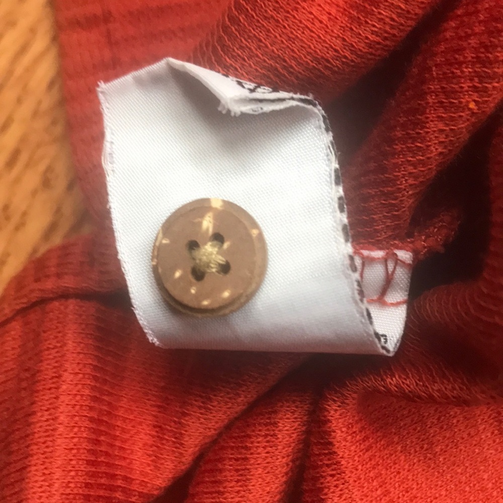 Tommy Bahama Men's Rust Polo Shirt - Picture 4 of 5